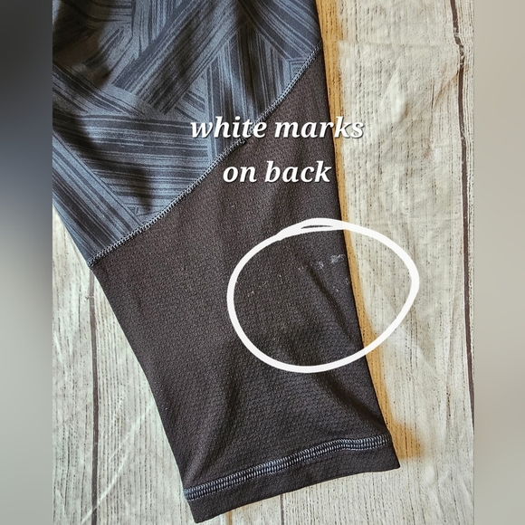 Patagonia Women's Size Small Endless Run Compression Capri Gray Black Pocket - Picture 8 of 11